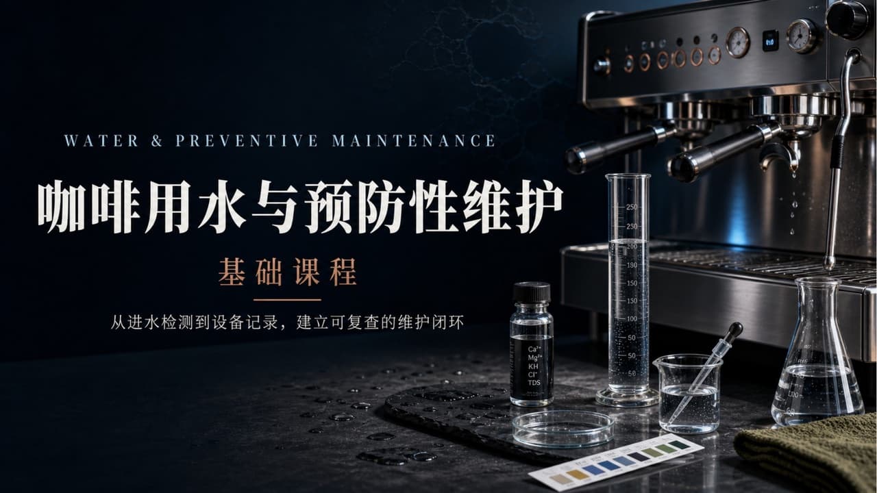 咖啡用水与预防性维护基础课程封面